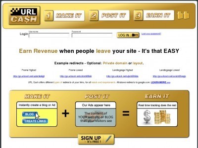 url cash